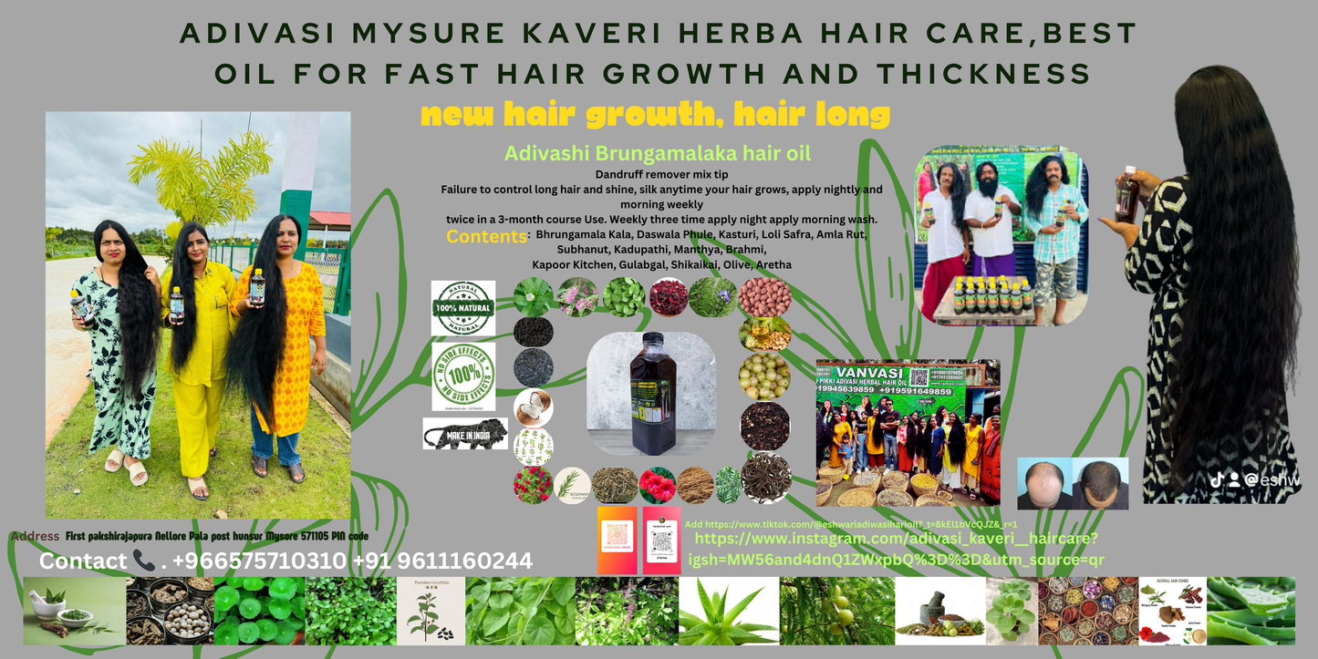 Mysore Kaveri Herbal Hair Oil🌿